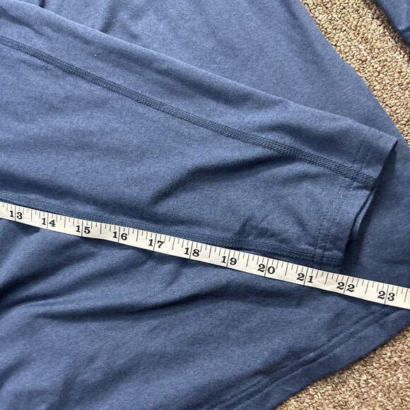 NWT $60 Eddie Bauer Men's Blue Topaz Mountain Trek H2  T-Shirt Size Large - Picture 10 of 10